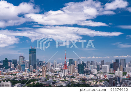 《東京》東京城市形象·夏日天空 《東京》東京城市形象·夏日天空 93374630