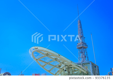 [Cityscape of Nagoya] Cityscape around Sakae (TV Tower) 93376135