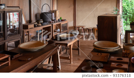 Antique shop vessels and furniture Antique shop vessels and furniture 93376318
