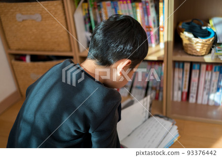 younger, reading, bookcases 93376442