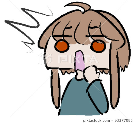 um surprised girl um surprised girl 93377095