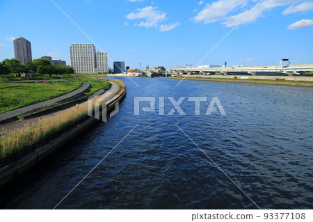 彎曲的隅田川 93377108