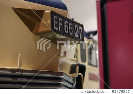 Electric locomotive on special display 93379237