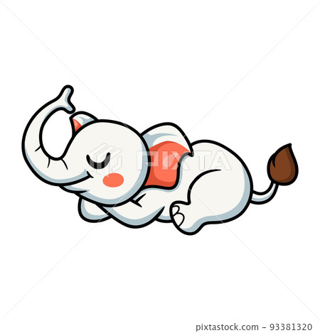 cartoon, character, elephant 93381320