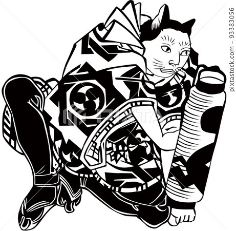 Ukiyo-e Personification of cats Part 26 Ukiyo-e Personification of cats Part 26 93383056