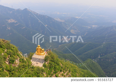 China Beijing Qianling Mountain Summer Day View 93383727