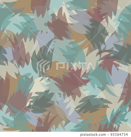 Camouflage pattern background. Classic clothing style masking camo