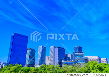 [Urban landscape of Osaka] Scenery in the direction of Osaka Business Park 93385871