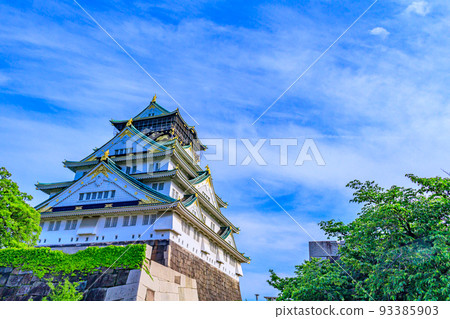 [Urban Scenery of Osaka] Osaka Castle Tower 93385903