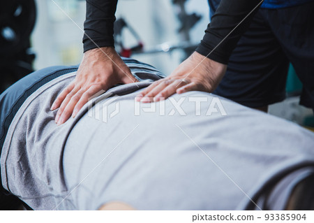 Sports manipulative image 93385904