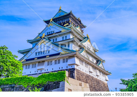 [Urban Scenery of Osaka] Osaka Castle Tower 93385905