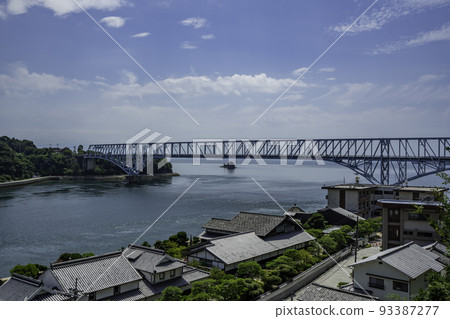 Akinada Tobishima Kaido, Kamagari Ohashi Bridge and Shotoen Garden, Kure City, Hiroshima Prefecture 93387277