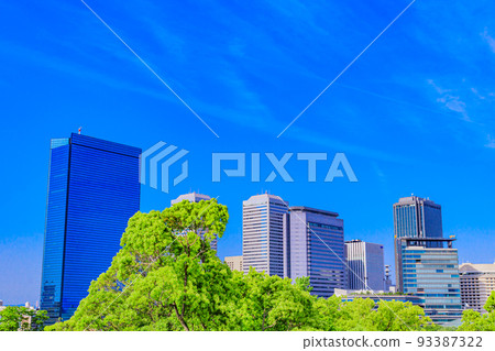 [Urban landscape of Osaka] Scenery in the direction of Osaka Business Park 93387322
