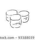 scones sketch 93388039