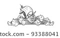 vintage naval vignette 93388041