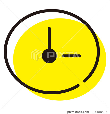 Illustration of a simple clock 93388593