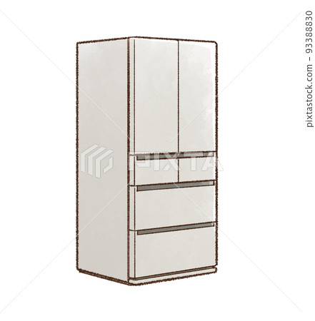 large silver home refrigerator 93388830