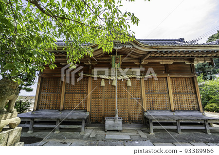 Akinada Tobishima Kaido, Osaki Shimojima, Mitarai, Sumiyoshi Shrine, Worship Hall, Kure City, Hiroshima Prefecture Akinada Tobishima Kaido, Osaki Shimojima, Mitarai, Sumiyoshi Shrine, Worship Hall, Kure City, Hiroshima Prefecture 93389966