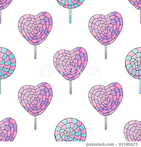 Print for cloth design, textile, fabric, wallpaper 93390823