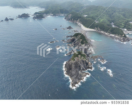 Otsuki Town, Kochi Prefecture Offshore Oshima and Oka Oshima 93391838
