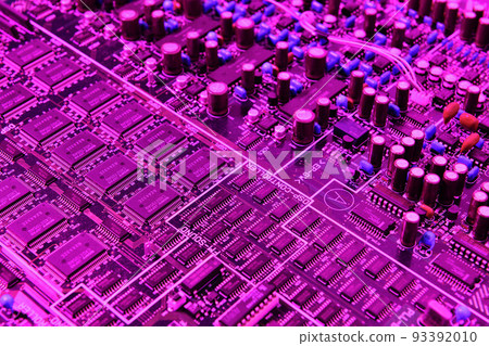 Large electronic board _ purple Large electronic board _ purple 93392010