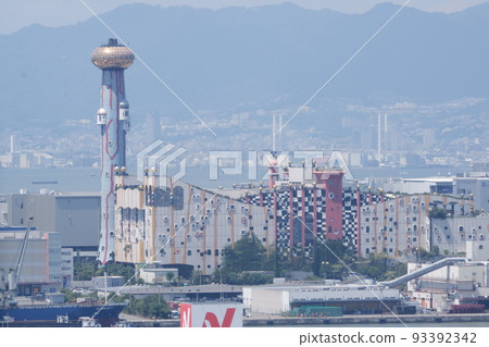 大阪天保山摩天輪的景色 大阪天保山摩天輪的景色 93392342
