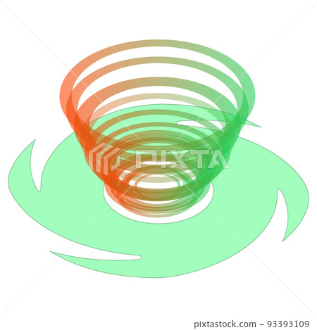 Isometric Tornado Cash symbol with vortex isolated on white background. Tornado Cash is service for confidential transfer of cryptocurrency. Design element. Isometric Tornado Cash symbol with vortex isolated on white background. Tornado Cash is service for confidential transfer of cryptocurrency. Design element. 93393109