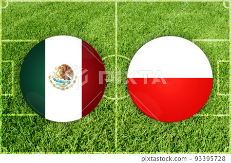 Mexico vs Poland football match 93395728