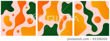 Set of abstract vector illustrations with hand drawn bright gradient various organic shapes and graphic elements. Trendy artistic contemporary designs for social media posts, prints, flyers, banners Set of abstract vector illustrations with hand drawn bright gradient various organic shapes and graphic elements. Trendy artistic contemporary designs for social media posts, prints, flyers, banners 93396008