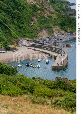 Polkerris harbour in Saint Austell, Cornwall Polkerris harbour in Saint Austell, Cornwall 93396855