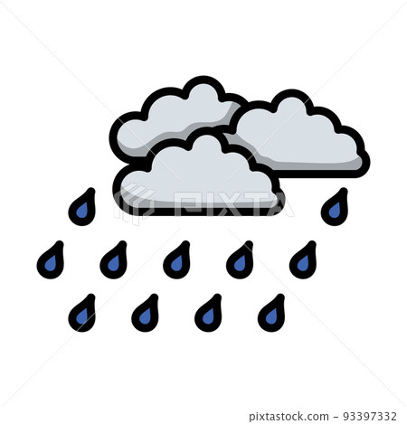 Rainfall Icon 93397332