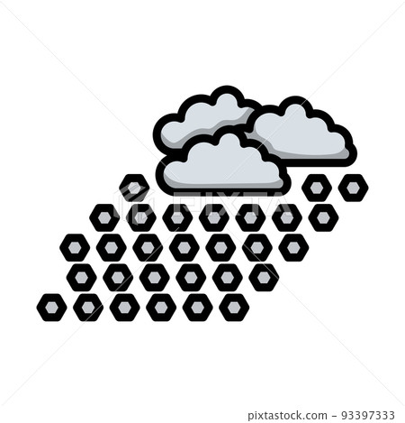 Hail Icon Hail Icon 93397333