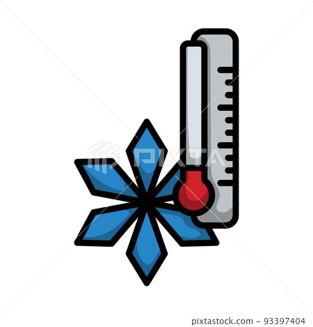 Winter Cold Icon Winter Cold Icon 93397404