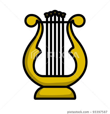 Lyre Icon Lyre Icon 93397587