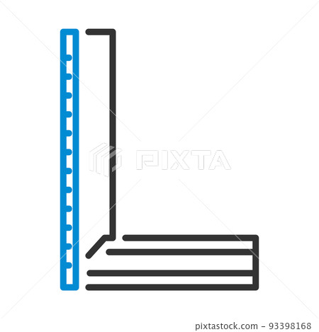 Setsquare Icon Setsquare Icon 93398168