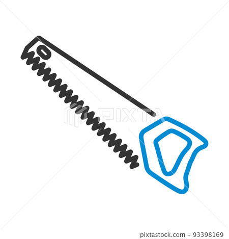 Hand Saw Icon Hand Saw Icon 93398169
