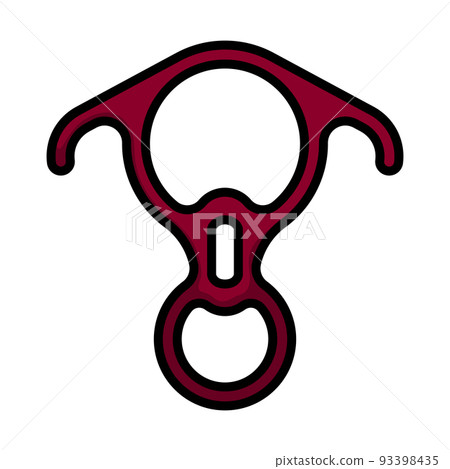 Alpinist Descender Icon Alpinist Descender Icon 93398435