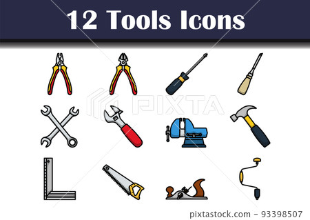 Tools Icon Set 93398507