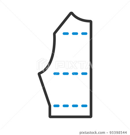 Sewing Pattern Icon Sewing Pattern Icon 93398544