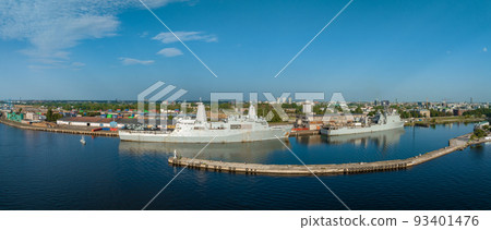 Combat ships of NATO countries in the port of Riga Combat ships of NATO countries in the port of Riga 93401476
