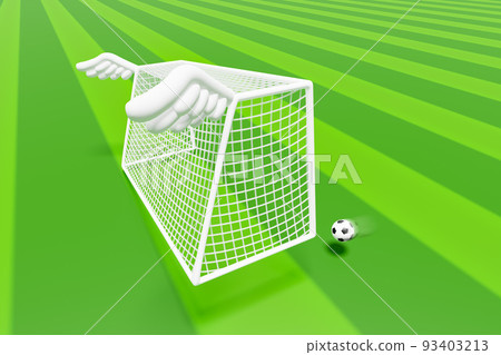 移動球門柱的圖像 移動球門柱的圖像 93403213