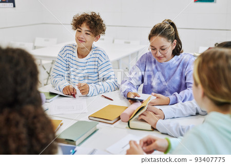 Group Activity in School Group Activity in School 93407775
