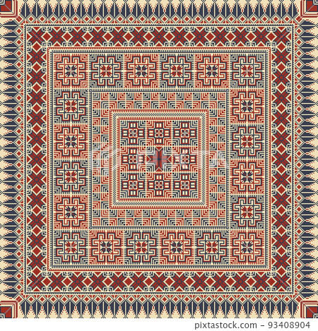 Tatreez pattern 41 - Stock Illustration [93408904] - PIXTA