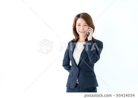 Business smartphone woman 93414034