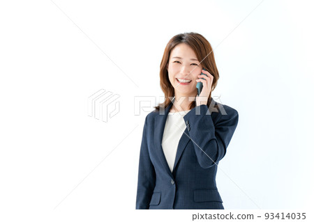 Business smartphone woman 93414035