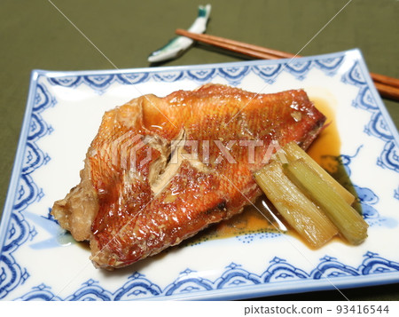 美味的煮紅魚 美味的煮紅魚 93416544