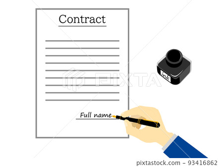 簽訂合同 簽訂合同 93416862