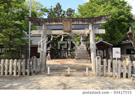 Torii of Shimonaga Hachiman Shrine 93417555