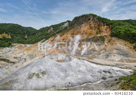 Hokkaido Noboribetsu Onsen Jigokudani Hokkaido Noboribetsu Onsen Jigokudani 93418210