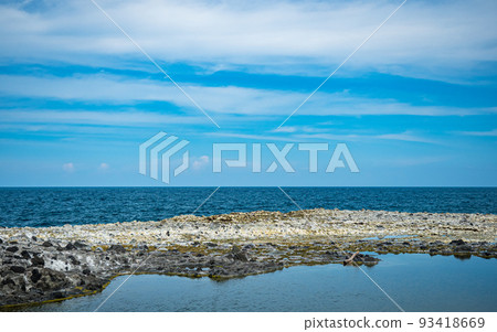 Shihmen recreation area landscape in Hualien, Taiwan 93418669